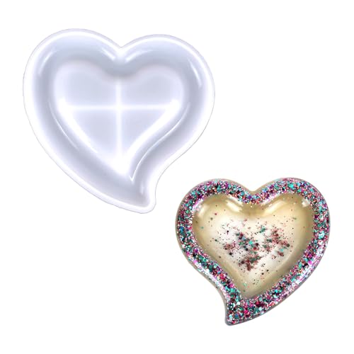 Epoxidkristall Jubiläum 3 Stile Dekorative Behälter Aufbewahrungsbox Formen Für Ringe Schmuck Aufbewahrungsschale Wohnmobile Tablett Behälter Formen Für Epoxidharz von Watreketal