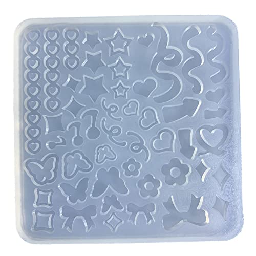 Farbstreifen Silikonform Epoxidharz Gussform Form Telefon Anhänger Schmuck Schmuck Dekoration Für Bunte Streifenzubehör Fotorahmen Dekorationen von Watreketal