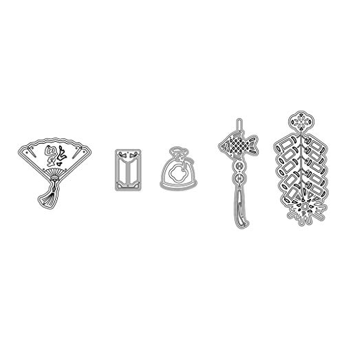 Kreatives Chinesisches Neujahr Metal Cutting Stempel Schablone Scrapbooking Prägewerkzeug Paper Cards Album Dekoratio Begleiter von Watreketal