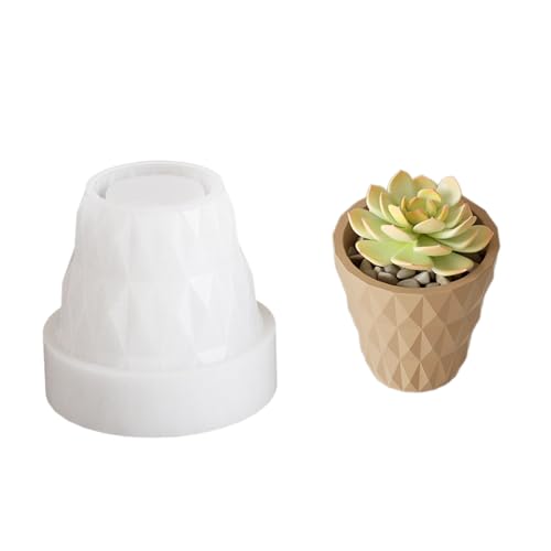 Kreatives Silikon Vase Pflanzerform Praktischer Pflanzgefäß Und Blumenhalter Die Harzform Für Gartenbegeisterte Saftige Pflanzentöpfe Erstellen von Watreketal