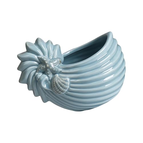 Marine Theme Conch Form Ceramic Tablett Dekorative Schüssel Für Aromatherapies Kerze Home Styling Einfache Wartung Keramikschale Home Dekoration von Watreketal