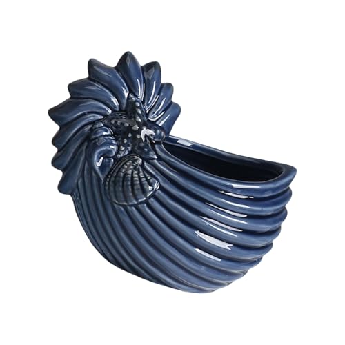 Marine Theme Conch Form Ceramic Tablett Dekorative Schüssel Für Aromatherapies Kerze Home Styling Einfache Wartung Keramikschale Home Dekoration von Watreketal