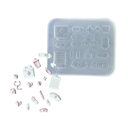 Mode Vielseitige Robuste Silikonform Tragbares Handwerksmittelzubehör Für Stilvolle Pixelförmige Kreation Pixelform Mode Vielseitige Robuste Silikonform Tragbares Handwerksmittelzubehör Für Stilvolle Pixelförmige Kreation Pixelform von Watreketal