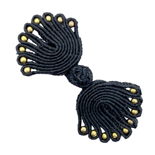 Neun Perlen Chinesische Cheongsam Knot Schließbänder Fastener Kostüm Tang Shirt Anzug BRÜFUNGSBETRIEBEN BLITONS Hemd Hemd Schließung von Watreketal