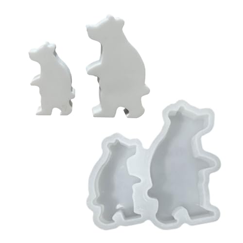 Penguine Bärenkerzenhalter Form Zum Handwerk Kerzen Teelicht Gipsumrierungs Epoxidharz Guss Innenausstattung Accessoire von Watreketal