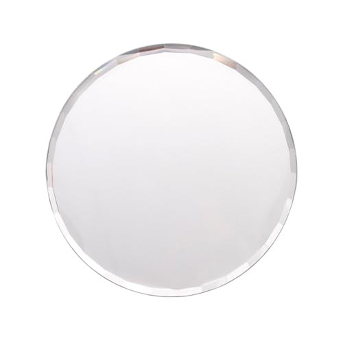 Professionelle Nägel Kunstdesign Palette Glas Finish Geprägte Kanten Plastikwerkzeug Für Künstler Home Salon Anwendungen Spiegeloberflächen Nagellackungen Mischpalette von Watreketal