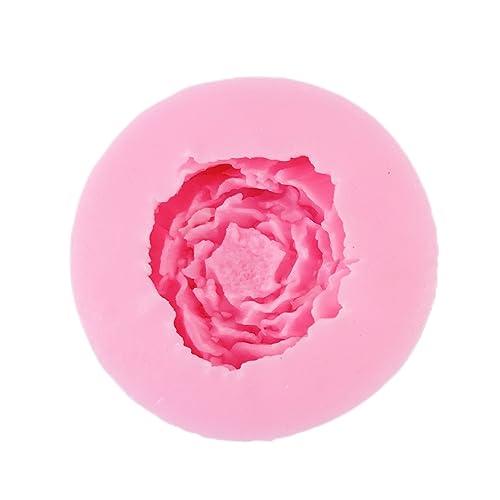 Rose Pfingstrose Blumenkerze Silikonform Epoxidharz Dekoration Machen Seife Schmelze Harz Halloween Wohndekoration Dekoration Ornament Schimmel von Watreketal