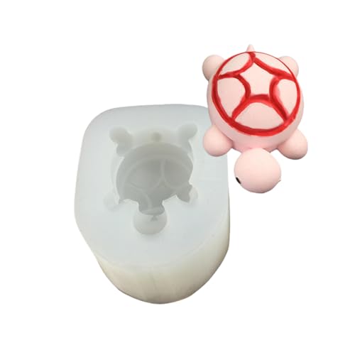 Stylische Handgefertigte Seife Und Kerzenhandwerkschildkröten Silikonform Flexible Home Dekoration Supplies Für Kunstprojekte Buntes Schreibtisch Ornament von Watreketal