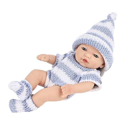 Watreketal 7inch Babypuppen Wie Wiedergeborene Spielzeugkind Vinyls Puppen Mit Kleidung Rollenspiele Spiel Spielzeug Kinder Bevorzugen Elterngeschenke Realistische Babypuppe von Watreketal