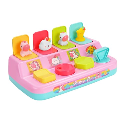 Watreketal Lustiges Und Pädagogisches Tierspielzeug EIN Kleinkindtier Popup Angeht Um Die Koordination Und Logische Fähigkeiten Zu Verbessern Frühling Beladen von Watreketal