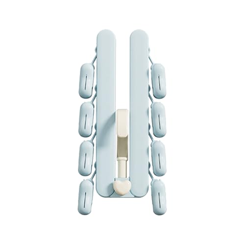 Watreketal Multifunktional Socken Trocknen Clip Faltbares Waschkleiderbügel Platz Sparen Unterwäsche Wäschespannung Home Organization Tool Faltbares Sockenklemme von Watreketal