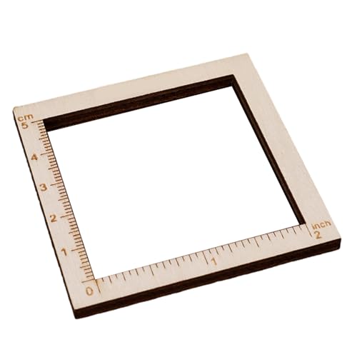 Watreketal Stricknadelurmelur Mit Klarem Maßstab Square Tool Holz Für Häkelstricke Holzwerkzeug von Watreketal
