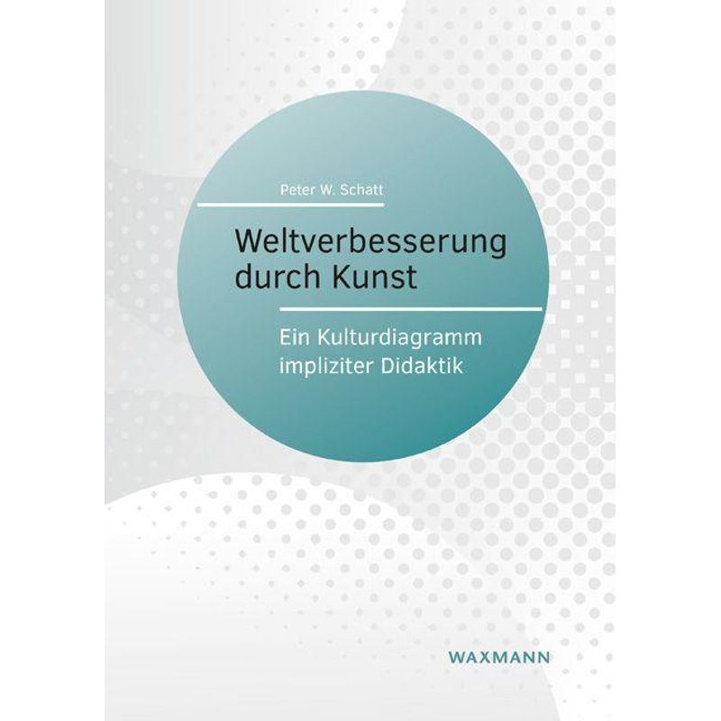 Weltverbesserung Durch Kunst - Peter W. Schatt, Taschenbuch von Waxmann Verlag GmbH