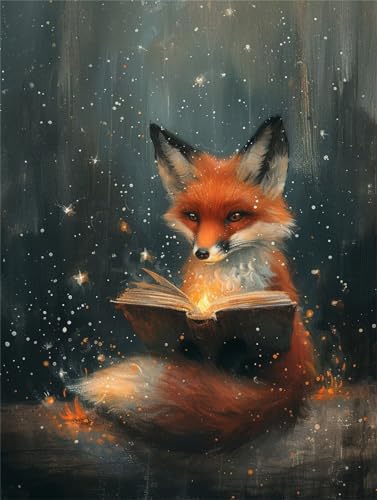 Diamond Painting Fuchs Erwachsene 5D Diamant Painting Bilder Kinder, DIY Diamond Painting Tier xxl Diamond-Painting, Cross Stickerei Diamond Painting Set, für Home Wanddekoration Geschenke 40x50cm Diamond Painting Fuchs Erwachsene 5D Diamant Painting Bilder Kinder, DIY Diamond Painting Tier xxl Diamond-Painting, Cross Stickerei Diamond Painting Set, für Home Wanddekoration Geschenke 40x50cm von Waxonle