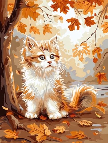 Malen Nach Zahlen Erwachsene ohne Rahmen Herbst Malen Nach Zahlen Tier Paint by Numbers Kreativ Set mit Pinseln und Acrylfarben Farbe Handgemalt Ölgemälde Leinwand Kit, Deko Wohnzimmer 50x65cm -e47 Malen Nach Zahlen Erwachsene ohne Rahmen Herbst Malen Nach Zahlen Tier Paint by Numbers Kreativ Set mit Pinseln und Acrylfarben Farbe Handgemalt Ölgemälde Leinwand Kit, Deko Wohnzimmer 50x65cm -e47 von Waxonle