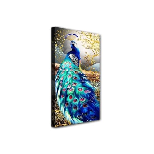 Waxonle Diamond Painting, Diamant Painting Bilder Erwachsene DIY 5D Blau Pfau Malerei Strass Stickerei Malerei Painting Set für Erwachsene, Kinder, Haus, Wand Dekoratione 10x20cm Waxonle Diamond Painting, Diamant Painting Bilder Erwachsene DIY 5D Blau Pfau Malerei Strass Stickerei Malerei Painting Set für Erwachsene, Kinder, Haus, Wand Dekoratione 10x20cm von Waxonle