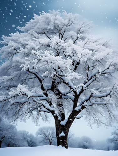 Winter Diamond Painting Erwachsene DIY 5D Diamond Painting Bilder Baum Diamant Painting 40x50cm, Diamond Art Painting Kinder Stickerei Basteln Painting, für Wandzimmer Deko, Geschenke für Frauen -0a Winter Diamond Painting Erwachsene DIY 5D Diamond Painting Bilder Baum Diamant Painting 40x50cm, Diamond Art Painting Kinder Stickerei Basteln Painting, für Wandzimmer Deko, Geschenke für Frauen -0a von Waxonle