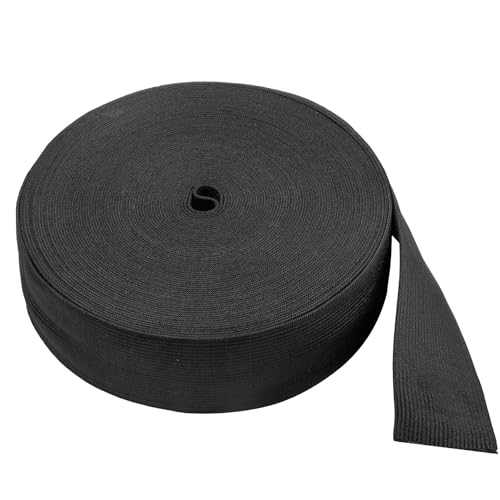 Waycreat 5 cm Gummiband zum Nähen, 15 Meter, schwarz, Taillenbänder, Hosen, Kleidung und Handwerk DIY von Waycreat
