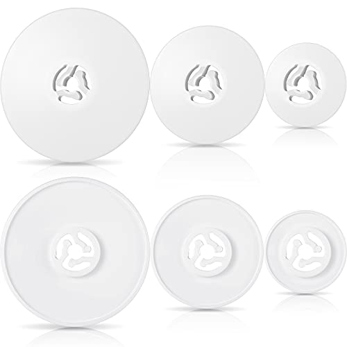 Waydress Spulenkappe Nähmaschine Spule Pin Kappe klein mittel groß Ersatzkappe kompatibel mit Brother Babylock Näh- und Stickmaschinen 45 mm, 35 mm und 25 mm, Weiß (6 Stück) von Waydress