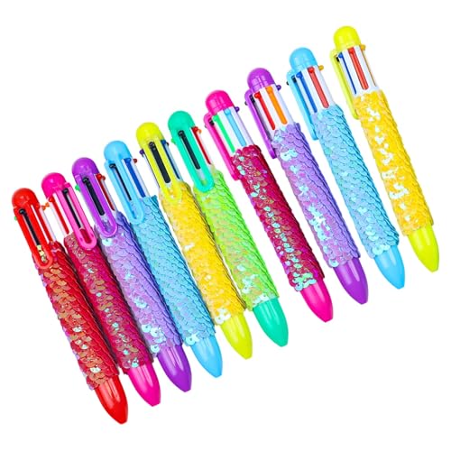 10pcs 6 Farben Shuttle Pen Einziehbarer Kugelschreiber Paillon Ballpoint Multicolor School Office Supplies Pailletten Pailletten 10pcs 6 Farben Shuttle Pen Einziehbarer Kugelschreiber Paillon Ballpoint Multicolor School Office Supplies Pailletten Pailletten von Wayfadacc