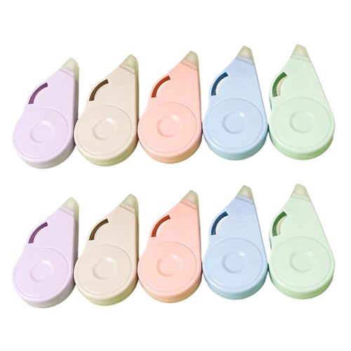 10pcs Korrekturbandrolle 8mx5mm Schnell Trockenes Weiß Out Correction Tape Gesamt 80 M Für Schreiben Von Schul Und Büroversorgungskorrekturen Mit Haken 10pcs Korrekturbandrolle 8mx5mm Schnell Trockenes Weiß Out Correction Tape Gesamt 80 M Für Schreiben Von Schul Und Büroversorgungskorrekturen Mit Haken von Wayfadacc