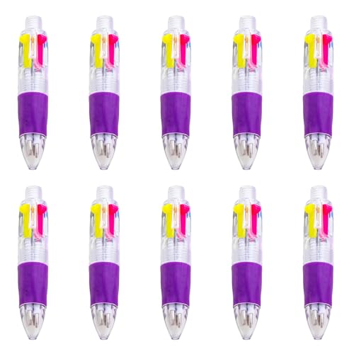 10pcs Kugelschreiber 4 Farben Einziehbar 10pcs Kugelschreiber 4 Farben Einziehbar von Wayfadacc