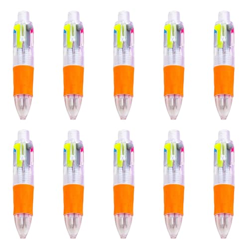 10pcs Kugelschreiber 4 Farben Einziehbar 10pcs Kugelschreiber 4 Farben Einziehbar von Wayfadacc