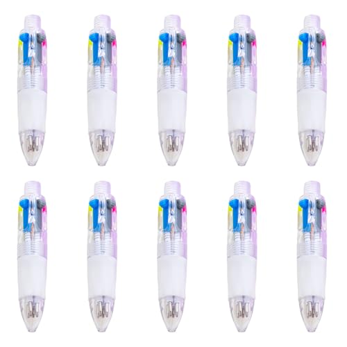 10pcs Kugelschreiber 4 Farben Einziehbar 10pcs Kugelschreiber 4 Farben Einziehbar von Wayfadacc