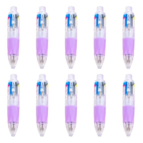 10pcs Kugelschreiber 4 Farben Einziehbar 10pcs Kugelschreiber 4 Farben Einziehbar von Wayfadacc