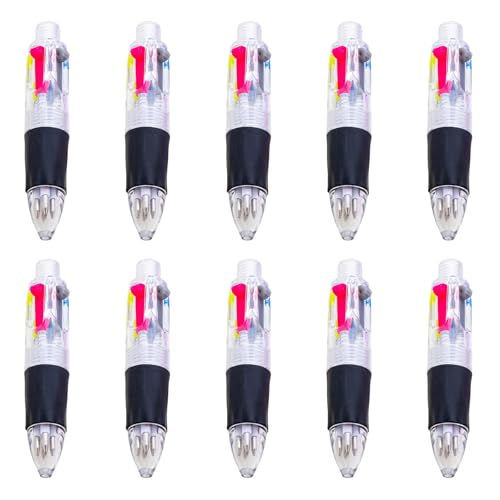 10pcs Kugelschreiber 4 Farben Einziehbar 10pcs Kugelschreiber 4 Farben Einziehbar von Wayfadacc