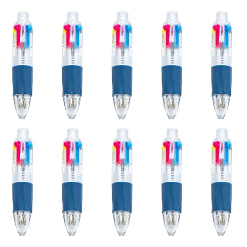10pcs Kugelschreiber 4 Farben Einziehbar 10pcs Kugelschreiber 4 Farben Einziehbar von Wayfadacc