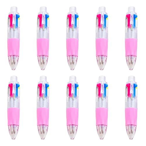 10pcs Kugelschreiber 4 Farben Einziehbar 10pcs Kugelschreiber 4 Farben Einziehbar von Wayfadacc