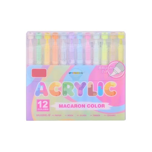 12 Farbflüssigkeit Acrylfarbenmarker Acrylfarben Penstruste Zum Zeichnen Von Karten Machen Scrapbooking Journaling Malvorlagen Farbmarkierungen Set Set 12 Farbflüssigkeit Acrylfarbenmarker Acrylfarben Penstruste Zum Zeichnen Von Karten Machen Scrapbooking Journaling Malvorlagen Farbmarkierungen Set Set von Wayfadacc