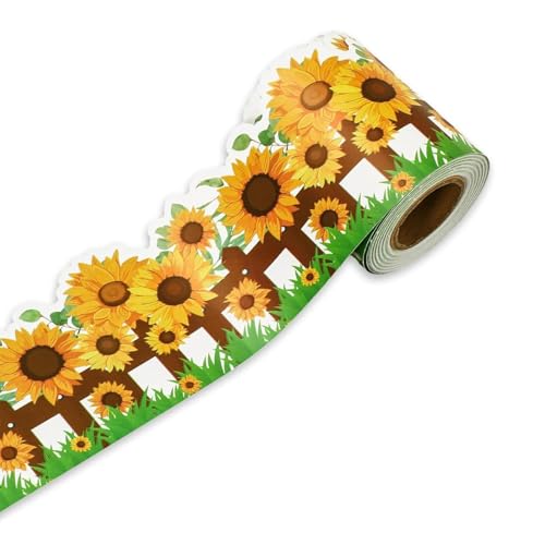 18 M Sonnenblumen Border Tric Bulletin Board Borders Dekorative Aufkleber Bulletin Border Trim Für Klassenzimmerdekorationen 18 M Sonnenblumen Border Tric Bulletin Board Borders Dekorative Aufkleber Bulletin Border Trim Für Klassenzimmerdekorationen von Wayfadacc