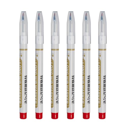 3/4/6pcs 20 Mm Lang Kopfmarker Holzbearbeitung Marker Wasserfestes Langes Nasenmarker Für Marke Hard To Erreichen Orte 3/4/6pcs 20 Mm Lang Kopfmarker Holzbearbeitung Marker Wasserfestes Langes Nasenmarker Für Marke Hard To Erreichen Orte von Wayfadacc