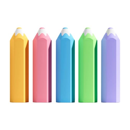 5 bunte Radiergummis in Bleistiftform, sechseckiges Radiergummi-Set für Schüler, Kinder, Schreiben, Zeichnen, Kinder, Lernbedarf, bunte Bleistiftförmige Radiergummis für Kinder 5 bunte Radiergummis in Bleistiftform, sechseckiges Radiergummi-Set für Schüler, Kinder, Schreiben, Zeichnen, Kinder, Lernbedarf, bunte Bleistiftförmige Radiergummis für Kinder von Wayfadacc