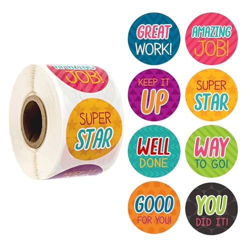 500 PCs Belohnungsaufkleber Ermutigen Aufkleber Motivationsbezeichnungen Kleber Dekorativ Für Party Belohnung Ermutigende Motivationsbeamte Incentive 500 PCs Belohnungsaufkleber Ermutigen Aufkleber Motivationsbezeichnungen Kleber Dekorativ Für Party Belohnung Ermutigende Motivationsbeamte Incentive von Wayfadacc