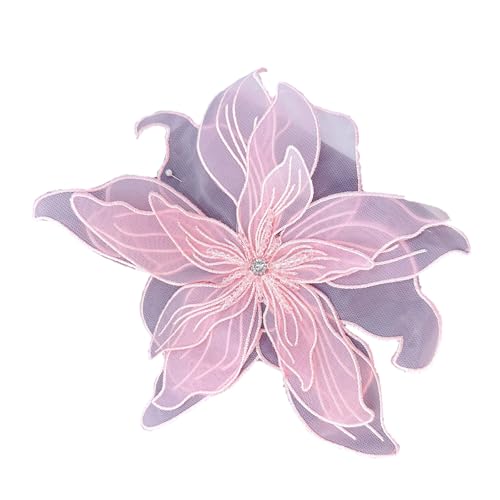 Aufnäher mit Strasssteinen, Blumen, Schmucksteine, Applikation für Hochzeitskleid, Vorhang, Schal, Dekorationen von Wayfadacc
