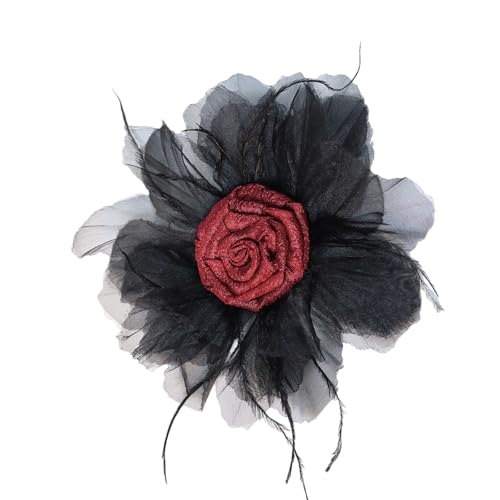 Blumen-Brosche, Besatz, Organza-Applikation für Hochzeitskleid, Vorhang, Schal, Dekorationen, Zubehör Blumen-Brosche, Besatz, Organza-Applikation für Hochzeitskleid, Vorhang, Schal, Dekorationen, Zubehör von Wayfadacc