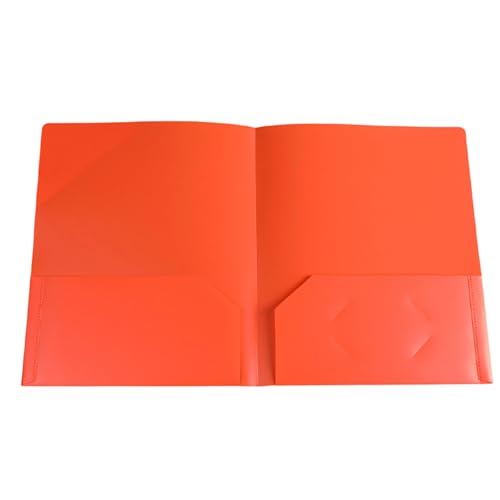 Dokumentenmappen mit zwei Fächern, Briefgröße, Dokumentenmappen mit 2 Fächern, für 100 Blatt, Präsentationsmappe, 29 x 24 cm, 1/6 Stück von Wayfadacc