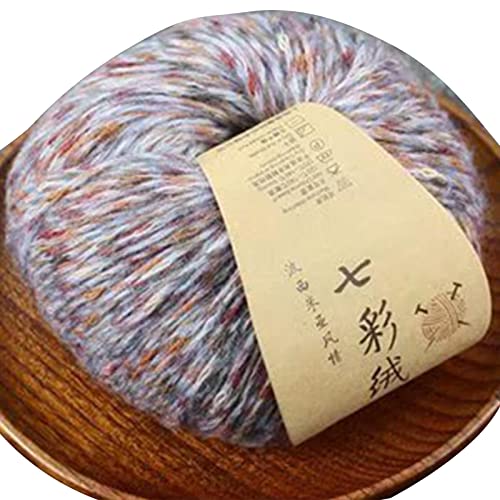Gradietnt Farbgarn, weiches Garn, warm, bunt, dickes Garn, Wolle, Baumwolle, Nylon, Häkelgarn, Strickgarn, 50 g Gradietnt Farbgarn, weiches Garn, warm, bunt, dickes Garn, Wolle, Baumwolle, Nylon, Häkelgarn, Strickgarn, 50 g von Wayfadacc
