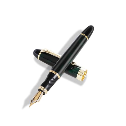 Kalligraphie-Stift, 0,5 mm, Füllfederhalter, Metall, für Geschäft, glattes Schreiben, Unterschreiben, Schulbedarf für Schreiben, Füllfederhalter, Kalligraphie, Schulbedarf Kalligraphie-Stift, 0,5 mm, Füllfederhalter, Metall, für Geschäft, glattes Schreiben, Unterschreiben, Schulbedarf für Schreiben, Füllfederhalter, Kalligraphie, Schulbedarf von Wayfadacc