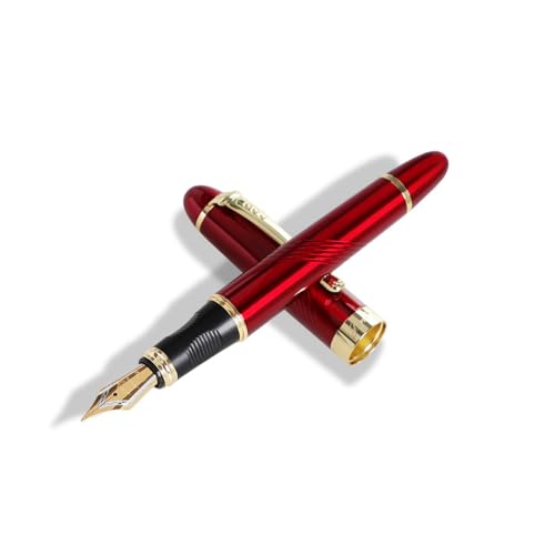 Kalligraphie-Stift, 0,5 mm, Füllfederhalter, Metall, für Geschäft, glattes Schreiben, Unterschreiben, Schulbedarf für Schreiben, Füllfederhalter, Kalligraphie, Schulbedarf Kalligraphie-Stift, 0,5 mm, Füllfederhalter, Metall, für Geschäft, glattes Schreiben, Unterschreiben, Schulbedarf für Schreiben, Füllfederhalter, Kalligraphie, Schulbedarf von Wayfadacc