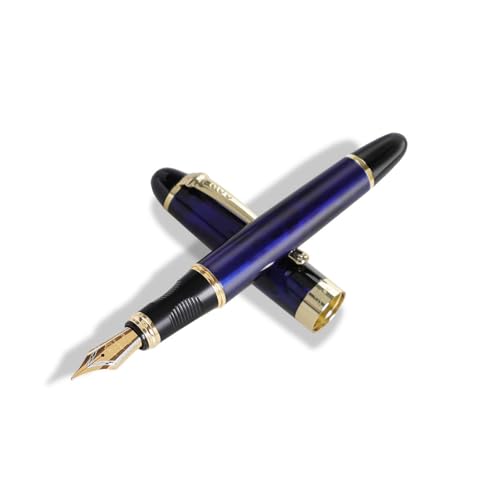 Kalligraphie-Stift, 0,5 mm, Füllfederhalter, Metall, für Geschäft, glattes Schreiben, Unterschreiben, Schulbedarf für Schreiben, Füllfederhalter, Kalligraphie, Schulbedarf Kalligraphie-Stift, 0,5 mm, Füllfederhalter, Metall, für Geschäft, glattes Schreiben, Unterschreiben, Schulbedarf für Schreiben, Füllfederhalter, Kalligraphie, Schulbedarf von Wayfadacc