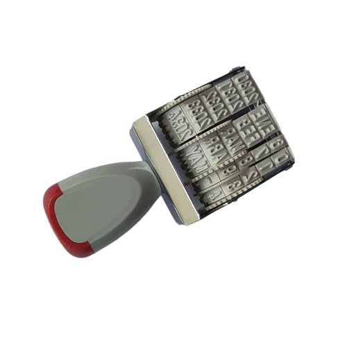 Multifunktionaler Zahlenstempel Englisch/Spanisch/Französisch Datumsstempel Einstellbarer Bürostempel Tinte Dater Stempel für Büro Multifunktionaler Zahlenstempel Englisch/Spanisch/Französisch Datumsstempel Einstellbarer Bürostempel Tinte Dater Stempel für Büro von Wayfadacc