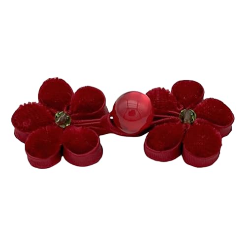 Wayfadacc 1 Paar chinesische Knotenknöpfe, handgefertigt, Cheongsam-Knöpfe, traditionelle Kleiderknöpfe für handgefertigte Kleidung und Kostüme von Wayfadacc