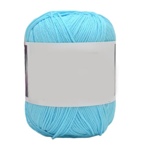 Wayfadacc Baumwoll-Strickgarn für Bastelprojekte, Baumwoll-Strickgarn für Schals, Schals, handgewebtes Häkelgarn von Wayfadacc