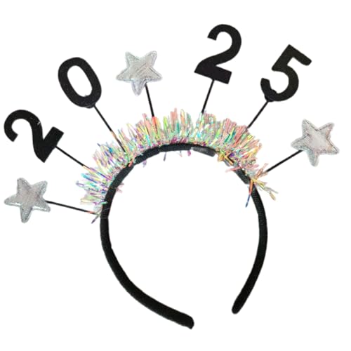 Wayfadacc Countdown 2025 Feier-Kopfbedeckung, langlebig, Party-Stirnbänder, Urlaubs-Stirnbänder für Urlaub, lustig Wayfadacc Countdown 2025 Feier-Kopfbedeckung, langlebig, Party-Stirnbänder, Urlaubs-Stirnbänder für Urlaub, lustig von Wayfadacc