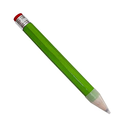 Wayfadacc Holz-Bleistifte für Requisiten/Geschenke/Dekoration, lustiger großer Bleistift mit für Schulen und Zuhause, Schreibwarenbedarf von Wayfadacc