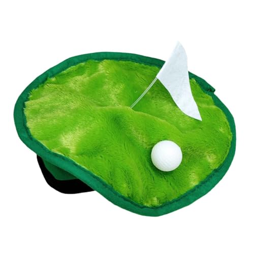 Wayfadacc Lustiger Golferhut, Motto-Party-Kopfbedeckung mit runden Kugel-Dekorationen für Party-Kostüm-Zubehör und Zubehör Wayfadacc Lustiger Golferhut, Motto-Party-Kopfbedeckung mit runden Kugel-Dekorationen für Party-Kostüm-Zubehör und Zubehör von Wayfadacc